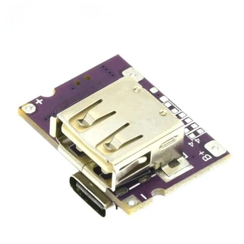 3 stücke Mini Typ-C Ladegerät Motherboard 3A Laden Und Entladen Integrierte Wiederaufladbare Handy 5V Bis 4,2 V(Type-c and USB) von QASVOU