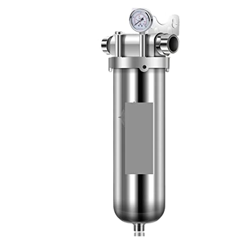 6/10T 4/6/10 Punkte Vollstrom-Haushaltshauptrohrsediment Edelstahl-Vorfilter Brunnenwasser Leitungswasserreiniger Wasserfiltersystem Einfache Installation(10t 6 points) von QASVOU