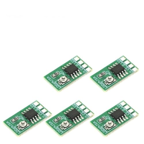 QASVOU 3/5/10PCS DC 3.3/3.7/5V LED-Treiber 30-1500MA Konstantstrom Einstellbar PWM Control Board for USB Taschenlampe 18650 Li-Ion(10PCS) von QASVOU