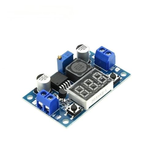 3 Stück LM2596 LM2596S Leistungsmodul DC-DC Einstellbarer Spannungsregler Step-Down-Stromversorgungsmodul mit Digitalanzeige von QASVOU