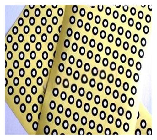 Referenzpunkte 3d Scan 10.000 Punkte 3D-Scanner-Markierungspunkt Mattschwarzer Punktmarkierungsmaschinen-Markierungspunkt für 3D-Scanner(2mm x 4mm) von QASVOU