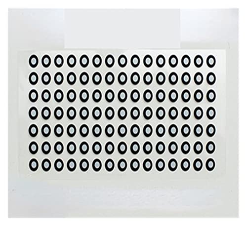 Referenzpunkte 3d Scan Handgeführter 3D-Scanner 3D-Magnetmarkierungspunkt Pastenpunkt Reflektormarkierungspunkt für 3D-Scanner(20mm x 30mm) von QASVOU