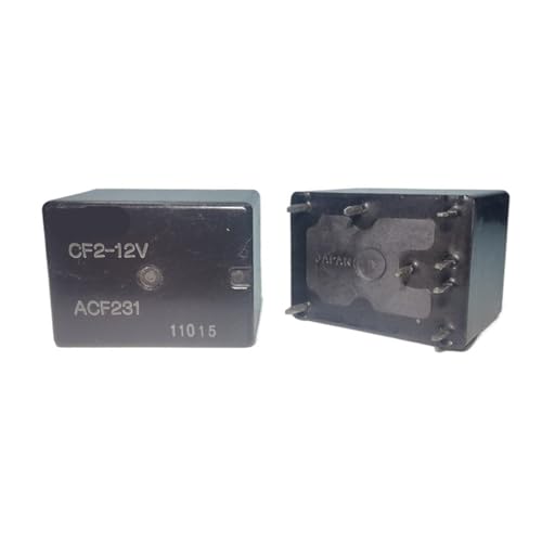 (1 Stück) CF2-12V ACF231 12VDC CF2-12V-H15 ACF231 12V 8-poliges Kfz-Relais(CF2-12V black) von QAVLXIE
