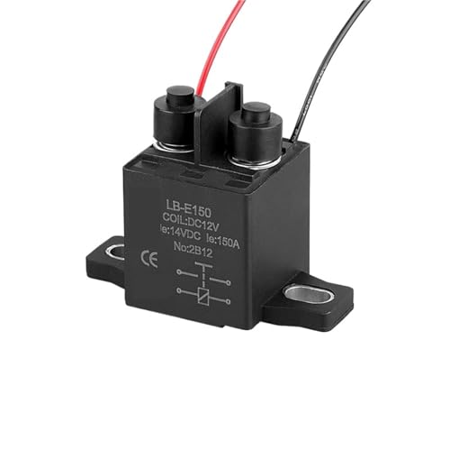 150A Autorelais 12V/24V, Hochstrom-Autostarterrelais, Auto-Leistungsrelais(LB-E150 150A 12V) von QAVLXIE