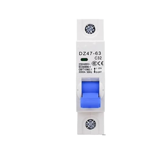 1PCS Leitungsschutzschalter DZ47-63 1P 2P 400V AC Leitungsschutzschalter Auslaufschutz Luftschalter 6A-63A(2P,40A) von QAVLXIE