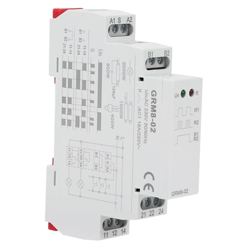 1pc Din Rail Impulsrelais Elektronisches Impulsrelais GRM8-02 Elektronisches Impulsrelais Rastrelais Speicherrelais AC 1pc Din Rail Impulsrelais Elektronisches Impulsrelais GRM8-02 Elektronisches Impulsrelais Rastrelais Speicherrelais AC von QAVLXIE