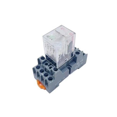 1pc HH52P 54P HH62P Silber Kontakt Miniatur Spule Allgemeine Elektromagnetische Zwischen Relais Schalter mit Basis MY2NJ MY4NJ LY2NJ(SA4N-GS AC110V 5A) von QAVLXIE