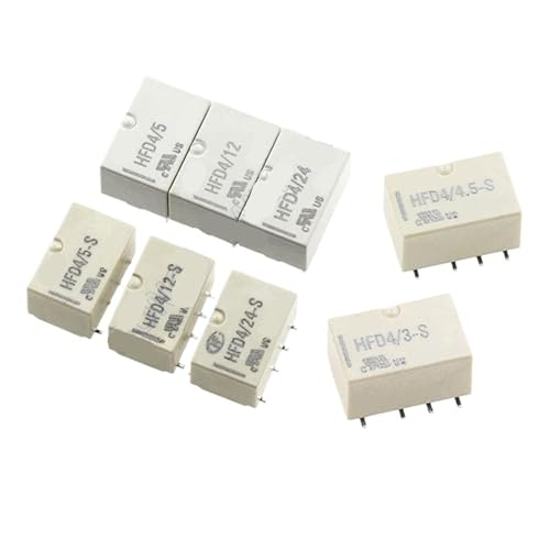 20 Teile/los HFD4 / -3V 4,5V 5V 12V 24VDC Relais 2A 8PIN SMD/DIP HFD4-12V HFD4/12V-S HFD4/24V HFD3 Signal relais(HFD3-24 (DIP)) von QAVLXIE