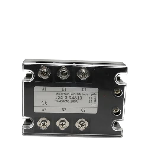 3-Phasen-Halbleiterrelaismodul 40A for Temperaturregler Einphasen-SSR 10A 25A 80A 60A mit Staubschutz(10DA) von QAVLXIE