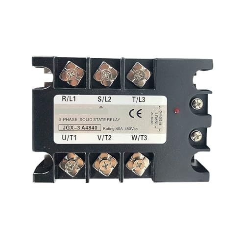 3Phasen SSR 120DA/AA 3-32VDC/70-280VAC Dreiphasiges Halbleiterrelais Last 120A zur Temperaturregelung(AC-AC) von QAVLXIE