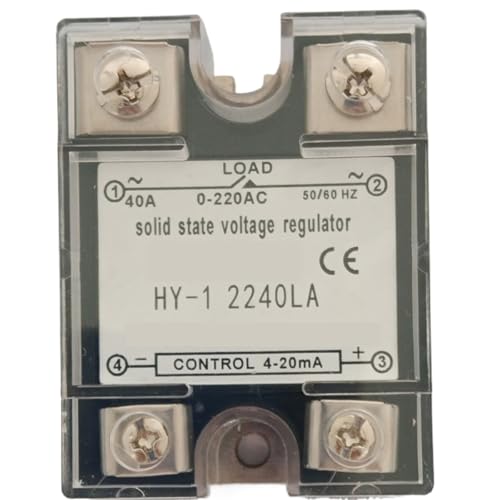 40A-SSR, Eingang 4–20 mA einphasiges SSR-Halbleiterrelais 40LA Spannungsregler Last(25LA) von QAVLXIE