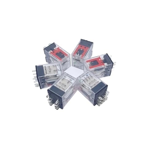 5 Stück HH52P 54P 62P JQX-13F/2Z Silberkontakt Miniaturspule Allgemeine elektromagnetische Zwischenrelaisschalter MY2NJ MY4NJ LY2NJ(SA2N-GS AC220V 5A) von QAVLXIE