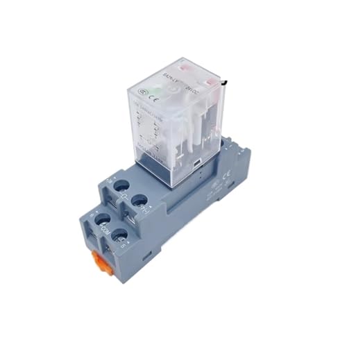 5 Stück HH52P 54P HH62P Silberkontakt Miniaturspule Allgemeiner elektromagnetischer Zwischenrelaisschalter mit Sockel MY2NJ MY4NJ LY2NJ(SA2N-LY AC110V 10A) von QAVLXIE