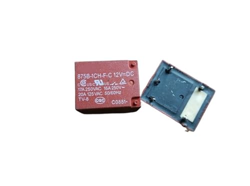 875B-1CH-FC 12VDC 12V 20A 5PIN Relais TV-8 relais 875B-1CH-FC 12VDC 12V 20A 5PIN Relais TV-8 relais von QAVLXIE