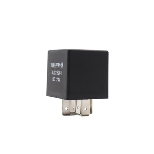 Auto-Einsatzrelais-Dichtung, wasserdicht, Kfz-Relais, 12 V, 24 V, JD262C1, 6-poliger Kupferanschluss, elektronisches Auto-Relais, Wischersteuerung(6 pin 12V) von QAVLXIE