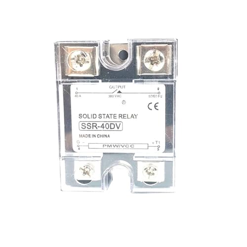 Eingang 0–5 V/0–10 VDC einphasiges SSR-Halbleiterrelais SSR-25DV Spannungstyp Spannungsregler for SPS-Heizung(0-5VDC) von QAVLXIE
