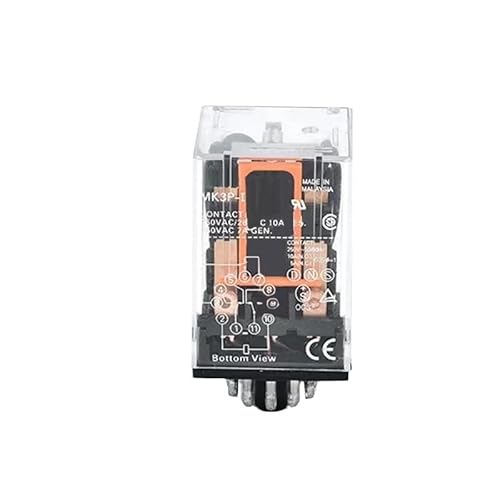 MK2P-I MK3P-I Zwischenrelais Kleines Relais AC24V AC110V AC220V AC380V DC6V DC24V 8P 11P(5 PCS,2P-I DC24V) von QAVLXIE