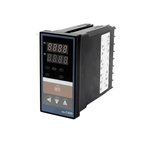 PID Digitaler intelligenter industrieller Temperaturregler Dual Alarm 220 V RELAIS REX-C100-C400-C700-C900 VAB/MAB SSR-Relaisausgang(REX-C400 VAB) von QAVLXIE