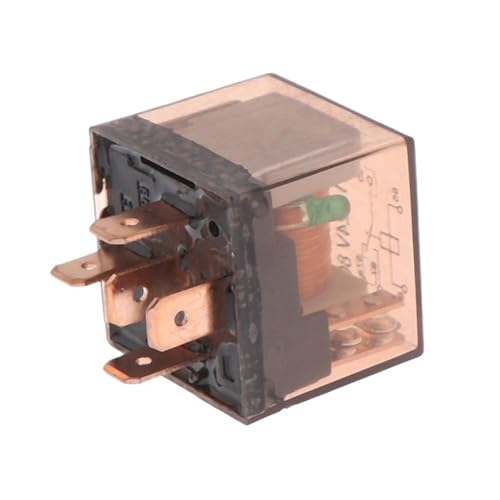 Wasserdichtes Kfz-Relais 12 V/24 V 80A 4Pin/5Pin SPDT Auto-Steuergerät Auto-Relais(24V 5PIN 80A) von QAVLXIE