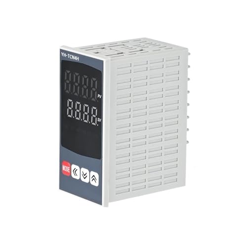 YH-TCN4 PID-Temperaturregler, Dual-Ausgang, SSR-Relais, digitale Anzeigeeinstellung, hohe Präzision, 100–240 VAC, 0–400 ℃, K/J/T/CU50(YH-TCN4H) von QAVLXIE