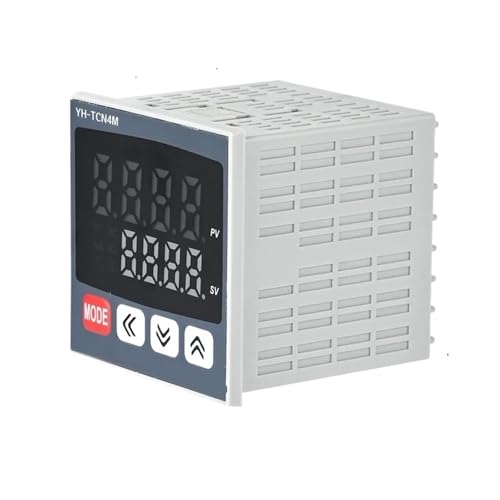 YH-TCN4 PID-Temperaturregler, Dual-Ausgang, SSR-Relais, digitale Anzeigeeinstellung, hohe Präzision, 100–240 VAC, 0–400 ℃, K/J/T/CU50(YH-TCN4M) von QAVLXIE