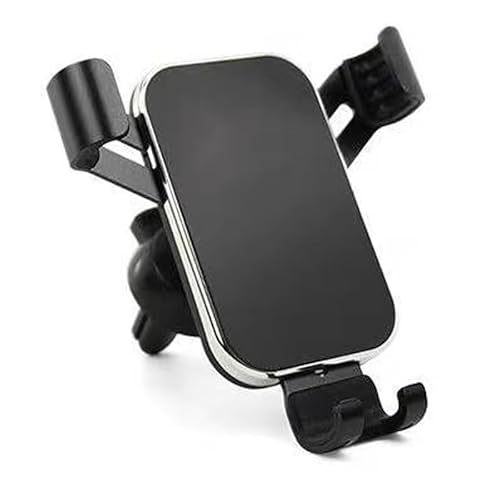 QAYOBN Auto Handyhalterung, für BMW 3 Series E46 E92 E93 F35 F31 E91 F30 G20 G21 Drehbar einstellbar Rutschfestes Car Innenraum Zubehör EIN-Knopf-Release Smartphone Halterung Zubehör,B von QAYOBN
