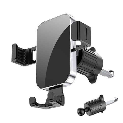 QAYOBN Auto Handyhalterung, für Honda HR-V 2023 2024 Drehbar einstellbar Rutschfestes Car Innenraum Zubehör EIN-Knopf-Release Smartphone Halterung Zubehör,A von QAYOBN