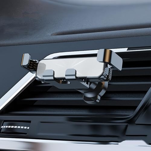 QAYOBN Auto Handyhalterung, für VW PassatDrehbar einstellbar Rutschfestes Car Innenraum Zubehör EIN-Knopf-Release Smartphone Halterung Zubehör,A von QAYOBN