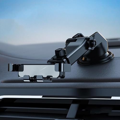 QAYOBN Auto Handyhalterung, für VW PassatDrehbar einstellbar Rutschfestes Car Innenraum Zubehör EIN-Knopf-Release Smartphone Halterung Zubehör,B von QAYOBN