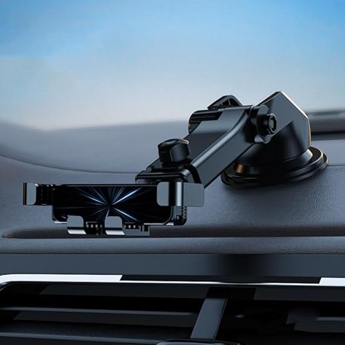 QAYOBN Auto Handyhalterung, für VW PassatDrehbar einstellbar Rutschfestes Car Innenraum Zubehör EIN-Knopf-Release Smartphone Halterung Zubehör,D von QAYOBN