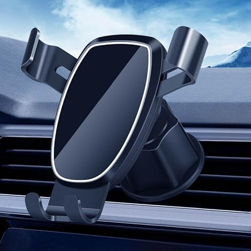 QAYOBN Auto Handyhalterung, für Volkswagen VW Touran 2003–2024 Drehbar einstellbar Rutschfestes Car Innenraum Zubehör EIN-Knopf-Release Smartphone Halterung Zubehör,B von QAYOBN