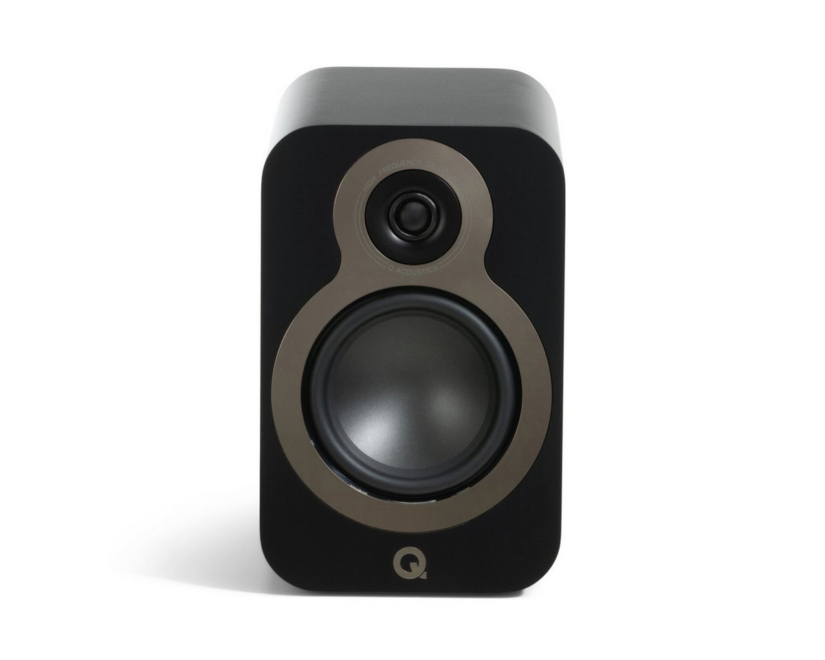 QAcoustics Q ACOUSTICS 3030c (Paarpreis) schwarz Regal-Lautsprecher von QAcoustics