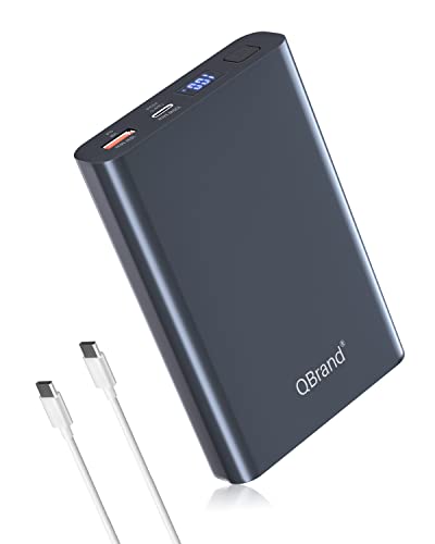Laptop Powerbank 20000mAh, QBrand PD 100W (Max 118W) Portable Laptop Charger Powerbank Fast Charging with Dual Type-C QC3.0 Externer Akku mit für Laptops, MacBook Pro, iPad,iPhone 12, Samsung,Switch von QBrand