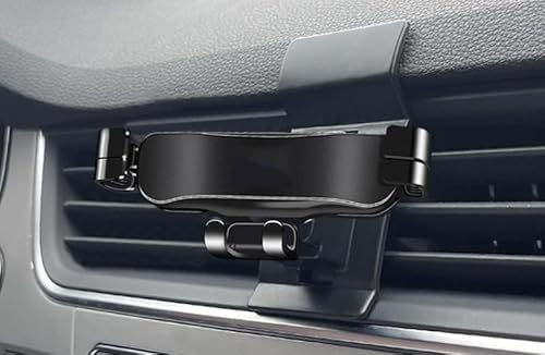 Handyhalterung Auto für Audi Q7 2016 2017 2018 2019, Kfz Handyhalterung Auto Lüftung Halter, 360° Drehbar Handy Halterung, Stabil Smartphone Halterung Auto Zubehör,A Black von QCHIAN