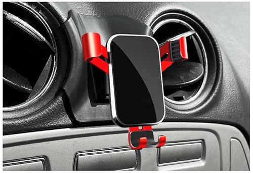 QCHIAN Handyhalterung Auto für Ford Mondeo 2007 2008 2009 2010 2011 2012, Kfz Handyhalterung Auto Lüftung Halter, 360° Drehbar Handy Halterung, Stabil Smartphone Halterung Auto Zubehör,C Red QCHIAN Handyhalterung Auto für Ford Mondeo 2007 2008 2009 2010 2011 2012, Kfz Handyhalterung Auto Lüftung Halter, 360° Drehbar Handy Halterung, Stabil Smartphone Halterung Auto Zubehör,C Red von QCHIAN