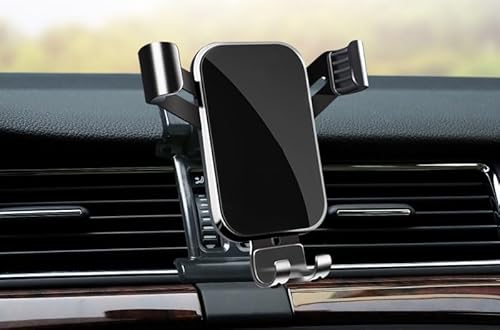 QCHIAN Handyhalterung Auto für Skoda Superb 2013 2014 2015, Kfz Handyhalterung Auto Lüftung Halter, 360° Drehbar Handy Halterung, Stabil Smartphone Halterung Auto Zubehör,A Black von QCHIAN