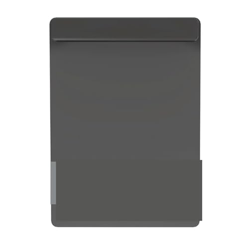 Niedliche Klemmbretter Board Clips, 2 stücke Clipboardp A4 Größe Schreiben Pad Lagerung Lagerung Box for Unternehmen(Grey) von QCKNKMGG
