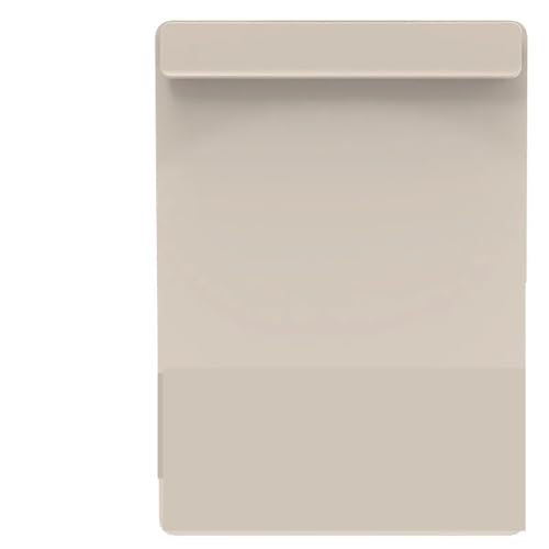 Niedliche Klemmbretter Board Clips, 2 stücke Clipboardp A4 Größe Schreiben Pad Lagerung Lagerung Box for Unternehmen(Khaki) von QCKNKMGG
