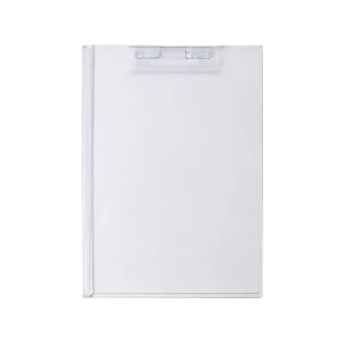 Niedliche Klemmbretter Board Clips, 4 stücke Transparent A4 A5 Papier Halter Schreibtafel Mit Profil Clip for Memos Formular Dokument for Unternehmen(A4) von QCKNKMGG