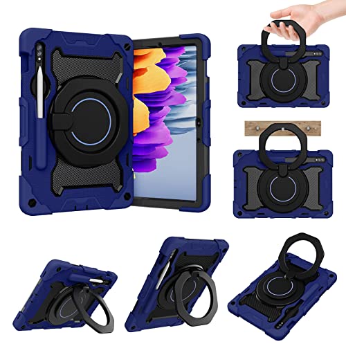 Tablet-Taschen für Kinder Samsung Galaxy Tab S7/S8 11 Zoll X700/706/T875, 360° drehbarer Griff, Standfunktion, bruchsichere Hülle, sturzsicher, Schultergurt, Tablet PC-Gehäuseabdeckung ( Color Tablet-Taschen für Kinder Samsung Galaxy Tab S7/S8 11 Zoll X700/706/T875, 360° drehbarer Griff, Standfunktion, bruchsichere Hülle, sturzsicher, Schultergurt, Tablet PC-Gehäuseabdeckung ( Color von QDCFY