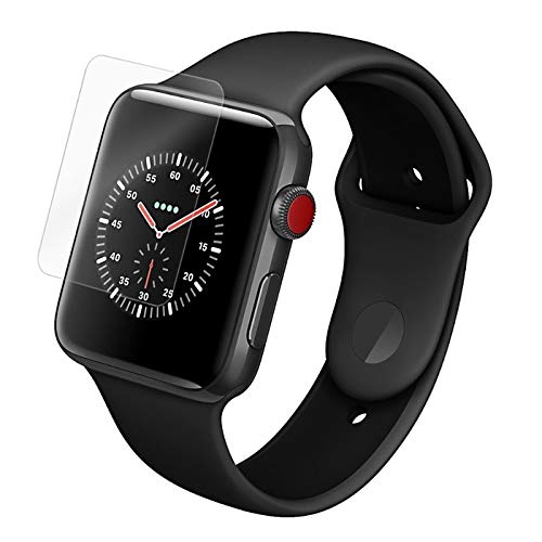 Qdos Displayschutzfolie aus Hartglas für Apple Watch (Series 3/2/1) 38 mm transparent von QDOS