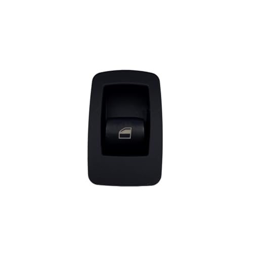 Für E60 E61 520i 523i 525i 530i 545i M5 OE61316951956 Auto Beifahrerseite Fensterheberschalter Beige Schwarz Heberknopf Autofenster Knopfschalter(Black) von QDouiMOO