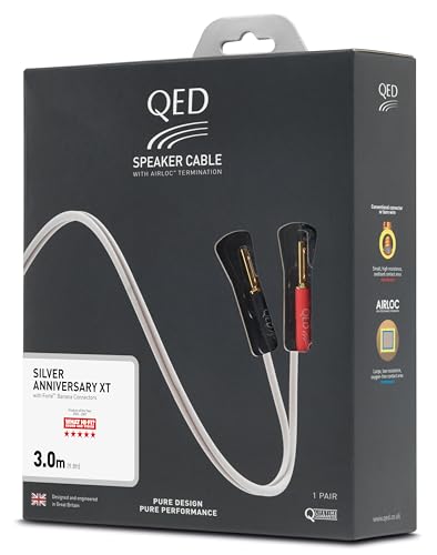 QED Silver A XT Pre-Terminated Speaker Kabel (3m) von QED