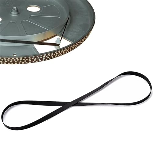 270 mm Belt Antriebsriemen, Plattenspieler Gummiband, Phonograph Ersatzgürtel, Riemen für Plattenspieler, Riemen Plattenspieler, Recorder Riemen Teile, Plattenspieler-Gürtel von QEEROYO