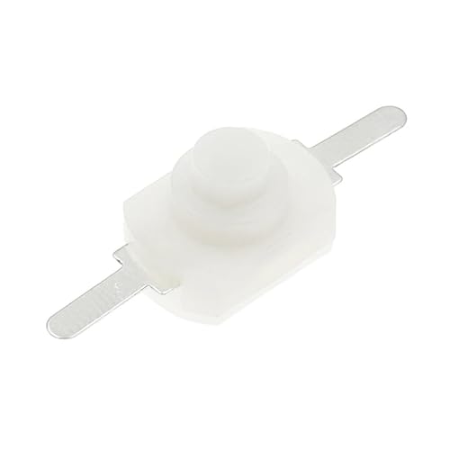 12 * 8 MM DC 30 V 1A Ein Aus Mini-Druckschalter for Taschenlampe 1208YD Selbsthemmend 10 Stücke(WHITE) von QEJBQKWU