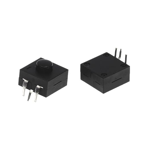 DC 30V 1A 3Pin Schwarz Mini Push Button Switch for Elektrische Taschenlampe 3P Gebogene 2 Auf 1 Aus Taschenlampe Switchs 1Pcs DC 30V 1A 3Pin Schwarz Mini Push Button Switch for Elektrische Taschenlampe 3P Gebogene 2 Auf 1 Aus Taschenlampe Switchs 1Pcs von QEJBQKWU