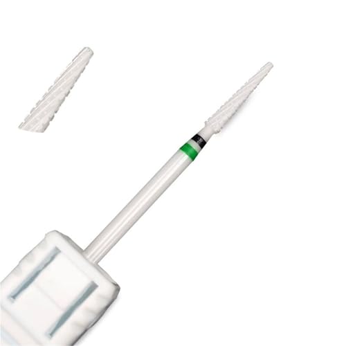 Keramik-Nagelfräser 3/32 Zoll, rotierende Spitzen zur Reinigung der Nagelhaut, Werkzeuge - L358T, 1 Stück Keramik-Nagelfräser 3/32 Zoll, rotierende Spitzen zur Reinigung der Nagelhaut, Werkzeuge - L358T, 1 Stück von QEJBQKWU