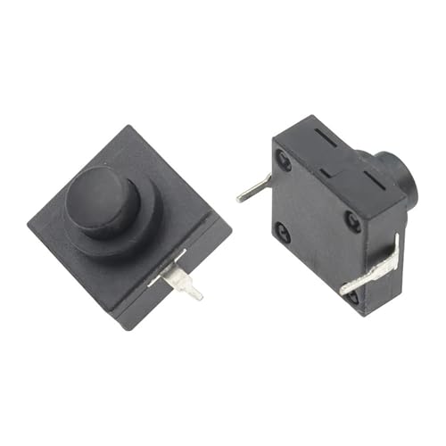Taschenlampen-Tastenschalter, 1 A, 30 V, C B-1212-112D, 2-polig, ultradünn, Mitte der Füße, 12 x 12 x 9,4 mm, 1 Stück Taschenlampen-Tastenschalter, 1 A, 30 V, C B-1212-112D, 2-polig, ultradünn, Mitte der Füße, 12 x 12 x 9,4 mm, 1 Stück von QEJBQKWU