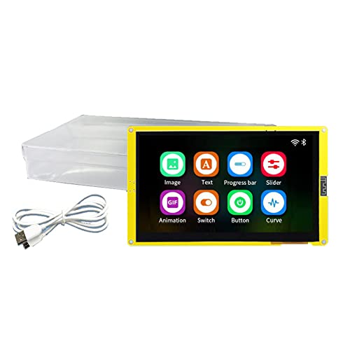 QELLON ESP32-S3 Flash Smart Display MCU WiFi Bluetooth Modul 7 800X480 TN RGB LCD TFT (mit Touch) von QELLON