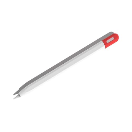QEOTOH Silikon-Schutzhülle für Apple Pencil 3, USB-C-Adapter, ergonomisches Design, Schutzhülle für iPad, Tablet, Stift-Hülle von QEOTOH